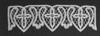 AN 0287 ribbon lace altar cloth